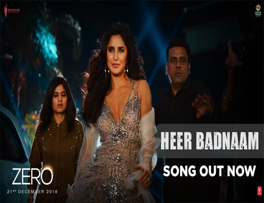 Heer-Badnaam---Zero---Lyrics-In-Hindi