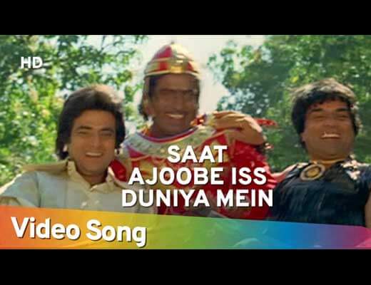 Saat Ajube Is Duniyaa Men Lyrics - Dharam Veer