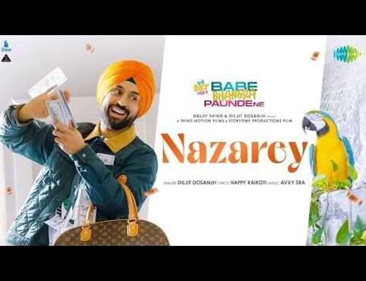 Nazarey Lyrics - Diljit Dosanjh