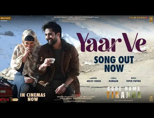Yaar Ve Lyrics – Arijit Singh